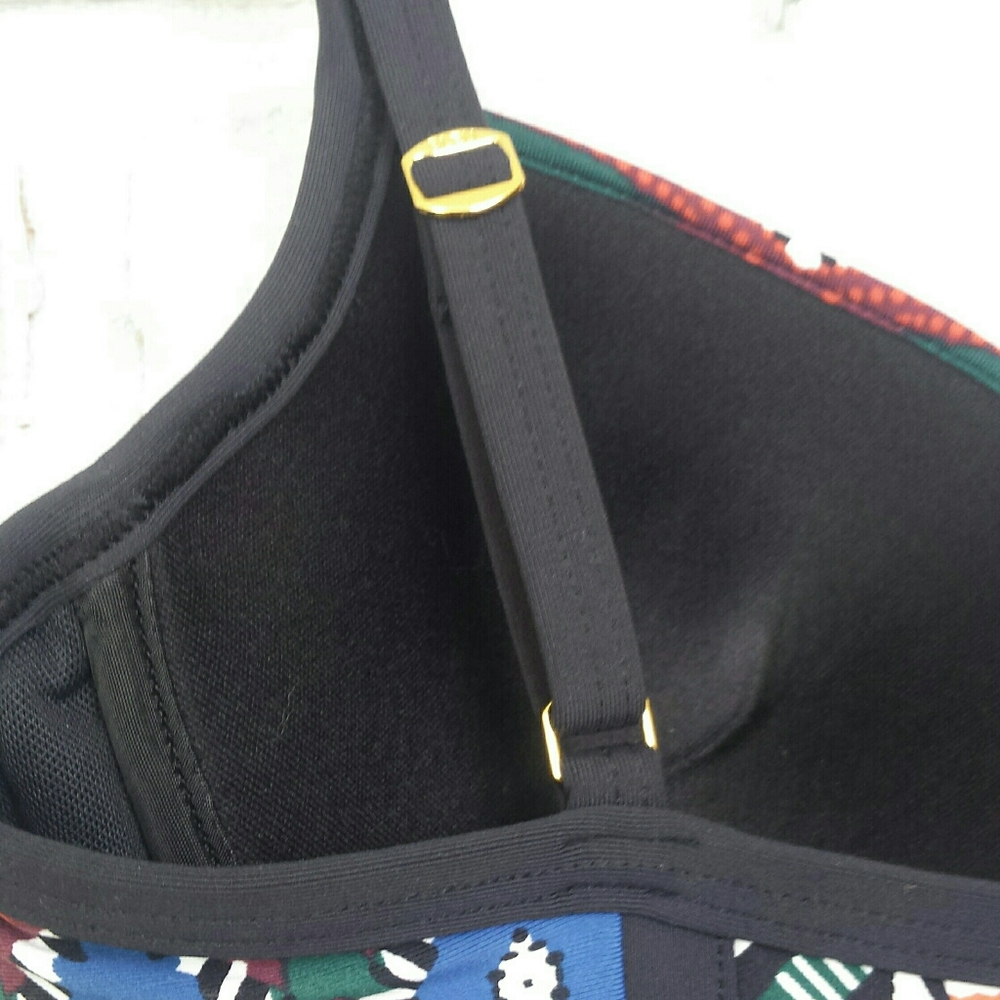 NWT Bleu Rod Beattie Women's Multi Color Print One Piece Swim Suit 4 - Picture 10 of 12